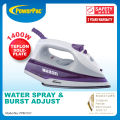 PowerPac Steam Iron with Spray , Non Stick Iron (PPIN1107). 