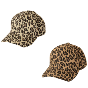 Sporty Animal Print Adjustable Summer Hat Cotton Baseball Caps With Moisture Wicking Band For Travel Daily or Casual Wear