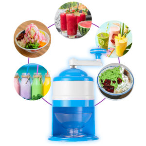 Shoppical Easy Ice Shaver (Ice Crusher) Portable Manual Handheld Snow Ice Blender Machine Slushy Frozen Smoothies Desserts Party