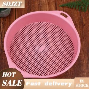 SDJZT Heavy Duty Garden Soil Sieve Sifter Square Hole for Fine Sand Screen Filtering Compost Mesh Strainer