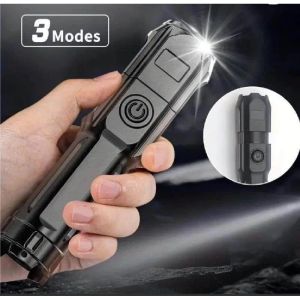 Senter Swat 36W Senter Zoom Jauh Zoom Dekat Senter Jarak Jauh - SYS
