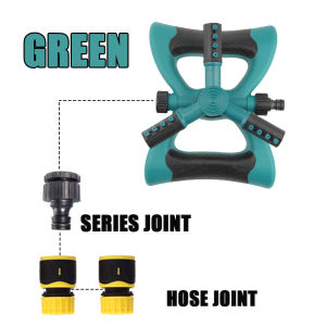 360° Automatic Rotating Sprinkler Lawn Sprayer Agricultural irrigation garden watering tandem sprinkler