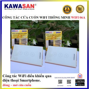 Công tắc wifi điều khiển cửa cuốn qua điện thoại WIFI 06A