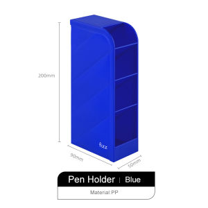 GuangBo【fizz】Oblique Inserted Pen Holder Office Creative Storage Box Simple Container Nordic Personality Pen Holder Multi -function Storage Desktop Storage Rack FZ21013