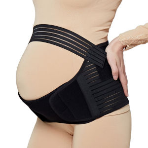 [SG Stock] Maternity Supporting Belt Pregnancy Support Band Back Waist Belly Brace 3-in-1 Adjustable