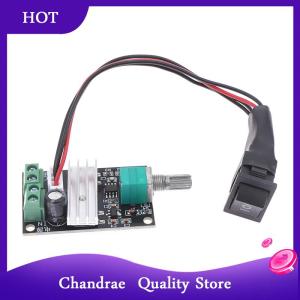 [Chandrae] DC 6V 12V 24V 3A PWM Motor Speed Controller Adjustable Speed DC Motor Driver Forward Reverse Switch