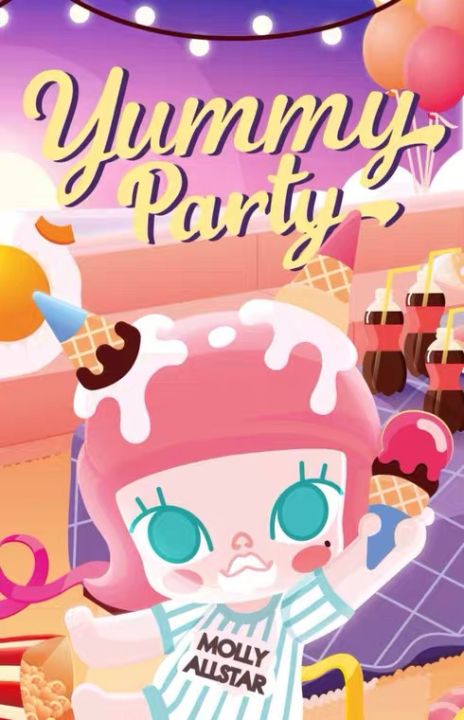 その他 POPMART Molly yummy party Pop Mart Molly Blind Box - Yummy Party Series – Urban Attitude