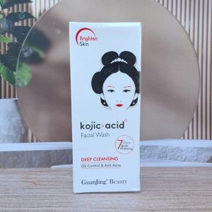 【 New Brand 】Facial Wash Kojic Acid丨Kojic Acid Original Facial Wash Guanjing Cleanser Deep Cleansing丨Oil Control丨Anti-Ance 100g