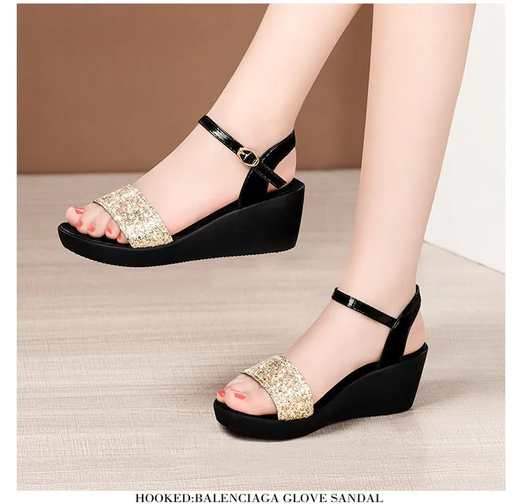 ZAZA 2021 New Korean Sandals for Women Office Sandals Women Work