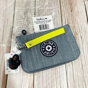 Kipling Creativity XL สี Indigo Blu Combo  กระเป๋าใบใหญ่ 1 ซิบ 3 ช่อง มีสายคล้องมือ ของแท้ พร้อมส่ง