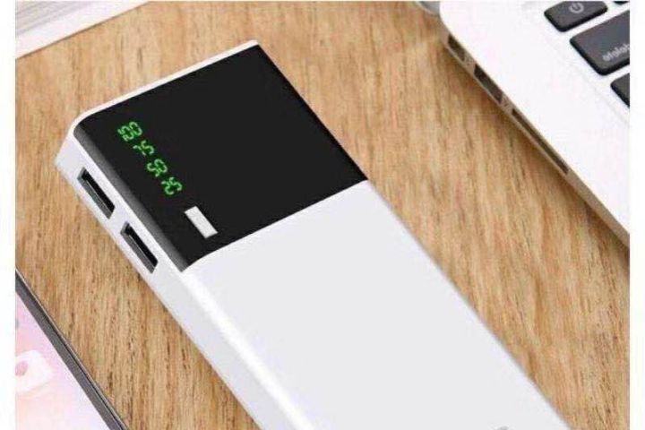 OUTPUT LED Digital Display With Flashlight POWERBANK powerbank KC12 DUAL