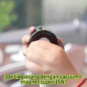 Penjepit HP Multifungsi - Untuk Mobil/Meja/Dinding/Luar Ruangan Magnet Kuat Anti Goyah + Material ABS+PC Warna Hitam/Putih