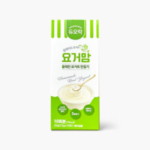 Duolac Yogurt Starter Powder 2.5g × 10 Packs – Easy Homemade Plain Yogurt | Probiotic Lactic Acid Bacteria | Healthy Natural Preservative-Free