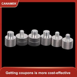 【CANAMEK 】 3 8 To 1 4 Male To Female Thread Screw Mount Adapter Tripod Plate Screw Capacitor Mic Shockproof Frame Screws