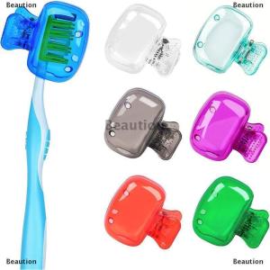 [COD] Beaution ที่ครอบแปรงสีฟันแบบพกพาที่หนีบตัวป้องกันแปรงสีฟันแบบพกพา