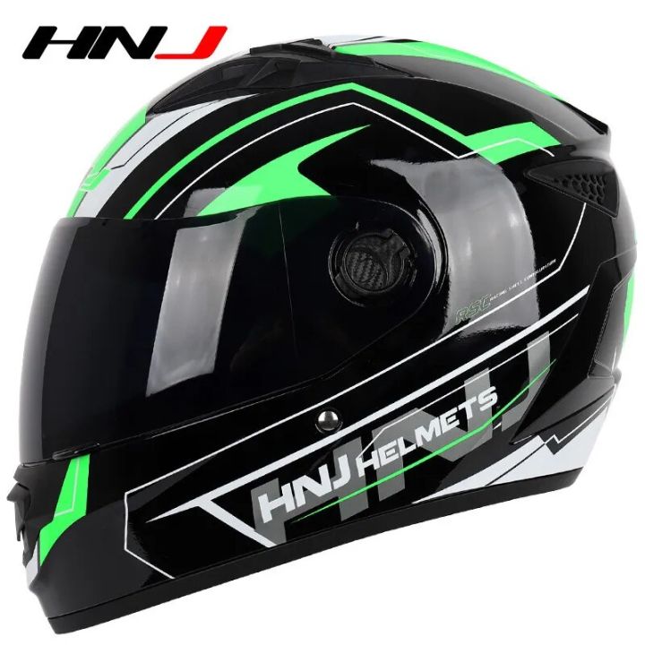 suezwyu Professional HNJ Full Face Motorcycle Helmet Moto Bike