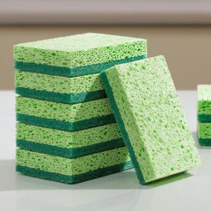 Spons Cuci Piring Spons pembersih anti minyak / Sponge kuning Selulosa Serbaguna