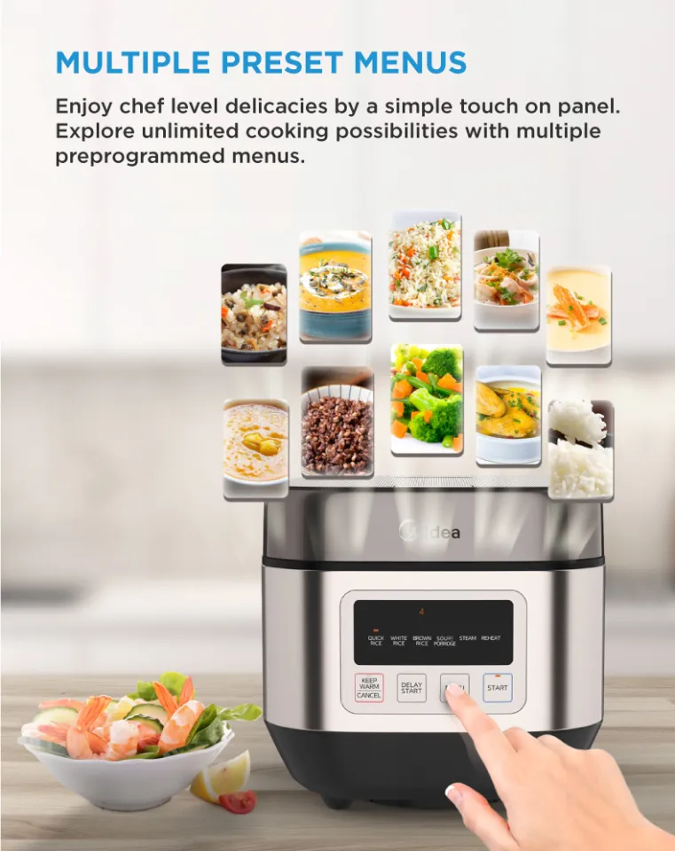Midea L Midea Multi Cooker Review Midea MEC-1036W Multi-Functional