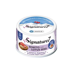 Signature7 Complete & Balanced Diet Wet Food for Cats in All Life Stages - Superfoods Pate 80g
