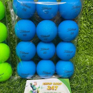 Set 12 Bóng golf Titileist Velocity màu màu đẹp 99% Bóng golf nhám Tittleist Velocity màu