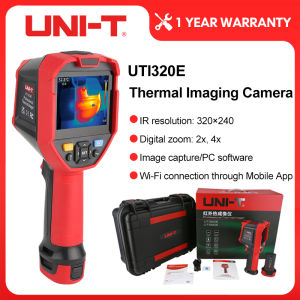 UNI-T Thermal Imaging Camera UTI320E 320X240 Pixel Thermal Imager For Repair PCB Circuit Floor Heating Detection PC Software Analysis