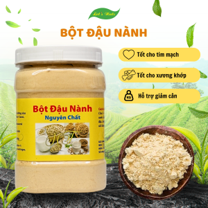 Bột rau má nguyên chất Lets Nuts hộp 500g công nghệ sấy lạnh giữ nguyên dưỡng chất giúp giảm cân đẹp dáng đẹp da