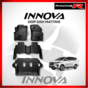 Toyota Innova 2016 to 2027 OEM / EXCELLENT Deep Dish Matting Thailand Quality Car Accessories