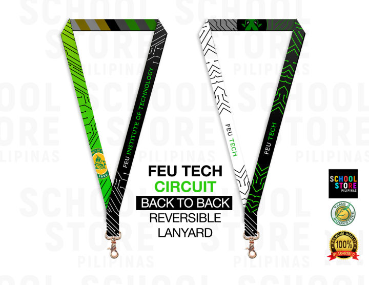 FEU TECH - CIRCUIT Reversible Lanyard - Back to Back - Far Eastern ...