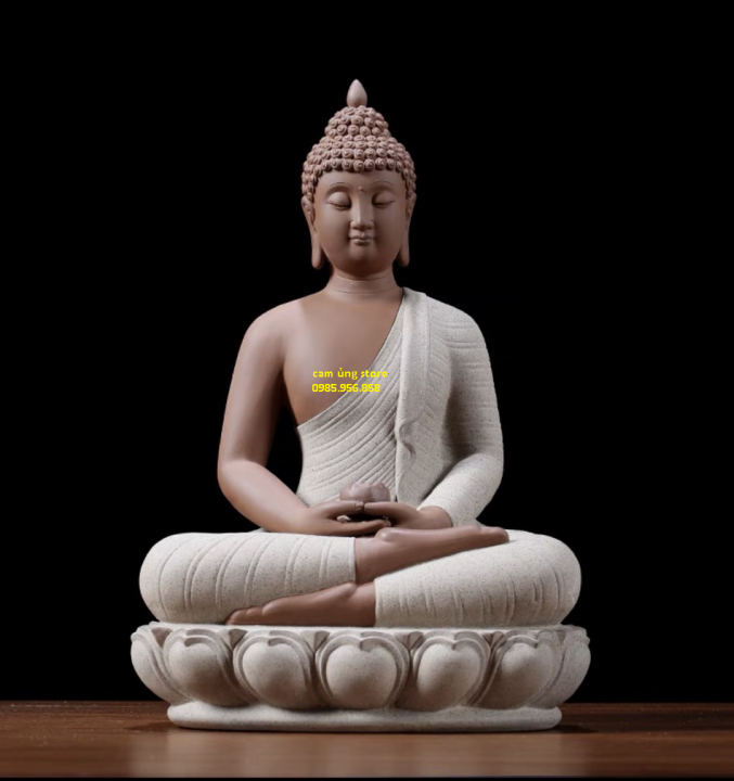 Tượng Thích Ca Mầu Ni tọa đài sen- Tượng Phật thích Ca ngồi thiền tịnh ...