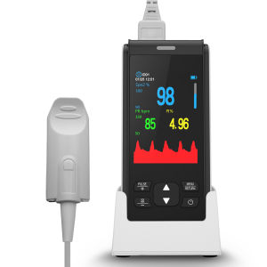 HealthTree Handheld Pulse Oximeter Finger Oxygen Meter Oximeter Heart Rate Monitor Baby Oximeter Infant Sensor Oxymeter Oximeter Singapore血氧仪