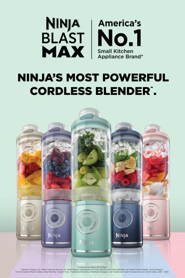 Ninja Blast Max 650ml ブレンダー Ninja Blast Max BC251EUGY szary blender bezprzewodowy