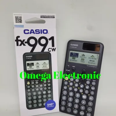📘 KALKULATOR ILMIAH AKURAT | CASIO FX 991 CW - SCIENTIFIC KALKULATOR FX-991CW FX 991CW CALCULATOR KULIAH | UNTUK SEKOLAH • KULIAH • KERJA • MATEMATIKA