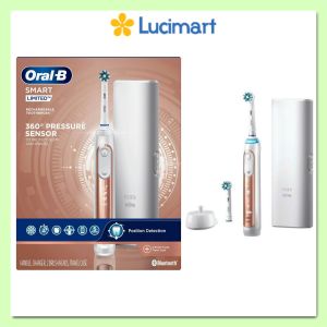 Bàn chải điện Oral-B Genius X Radiant Clean Smart Clean 360 Rechargeable Electric Toothbrush [Hàng Đức]