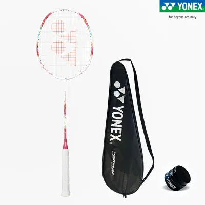 Yonex Nanoflare 70 (Coral Pink) NF70 NF-70 original Badminton Rackets with string 4U G5