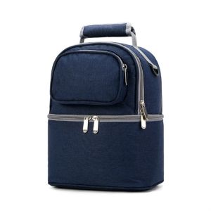 WARM STOP Large Capacity Maternity Backpack Insulation Material Double Layer Baby Food Backpack Portable Handbag Style Breastmilk Cooler Bag Maternity