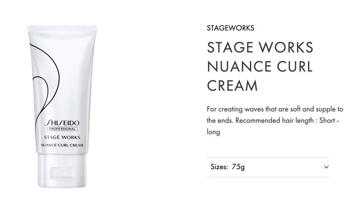 Nuance curl cream hotsell