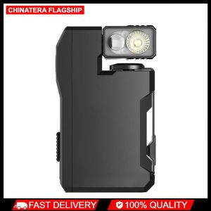 Flat Pocket Flashlight 400 Lumens Mini Flashlight 180  Rotating Head Pocket Mini Light for Outdoor Home Emergencies