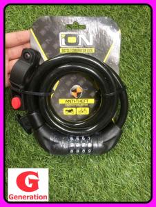 Kunci Gembok Sepda Spiral ION Kunci Sepeda XR 2817