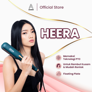 Catokan Curly AIUEO 9827 Catok 3in1 Plat Keramik Turmalin Curly Blow Smoothing