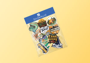 20pcs Sticker Pack Outdoor Brand Sticker Aesthetic Logo Brand Sticker Laptop Case Hp Vol 4