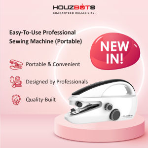 HouzBots [Professional Design] Easy to use Handheld Sewing Machine Mesin Jahit Portable TailorBots TP-100