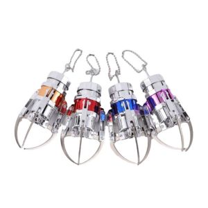 NEB11 Simulation Catch Dolls Claw Model Mini Press Type Claw Machine Key Chain Backpack Pendant Random Color Grasping Claws Key Chain School Bag
