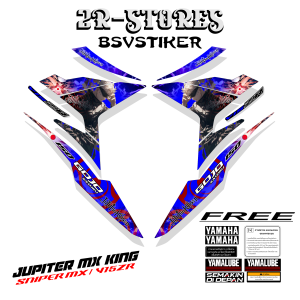 sticker mx king 150 anime gojo satoru sku49 striping stiker y15zr sniper exciter mxi 150 Motorcycle