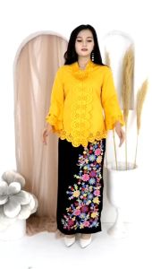 Atasan Kebaya Encim Modern Model Tangan Trompet