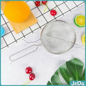 JeDa ตะแกรงกรองน้ำผลไม้  อาหาร  ที่กรองในครัว Electroplating filter สปอตสินค้า