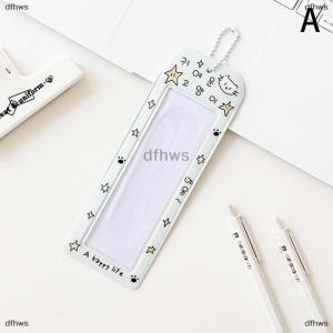 [COD] dfhws PVC Photo Booth Frames Cartoon Photo Booth Album For 2x6 Inch Photo Strips Wedding Album Bag Pendant School Stationery