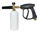 STIK GAGANG TEMBAKAN PISTOL SEMPROTAN TEKANAN TINGGI HIGH PRESSURE WATER TABUNG BOTOL FOAM LANCE FOAMLANCE GUN SPRAYER STIK JET STEAM STIM CLEANER WASHER NOZZLE QUICK RELEASE CONNECTOR ADAPTER DRAT M14 1/4 M22 14MM 22MM CUCI AC MOBIL MOTOR SNOW WASH SALJU. 