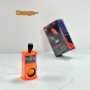 Zeallion Wireless Bluetooth Speaker Transparent Colorful Portable Outdoor Subwoofer Speaker 360 ° Surround Sound Speaker