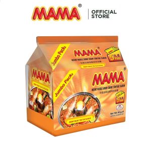 MAMA Instant Noodle Shrimp JUMBO Creamy Tom Yum (90g x 5s)