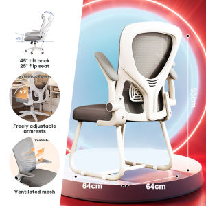 FairCraft Home Office Chair Ergonomics Chair High Back Mesh Computer Chair Height Adjustable 360 Rotating With Adjustable Armrest